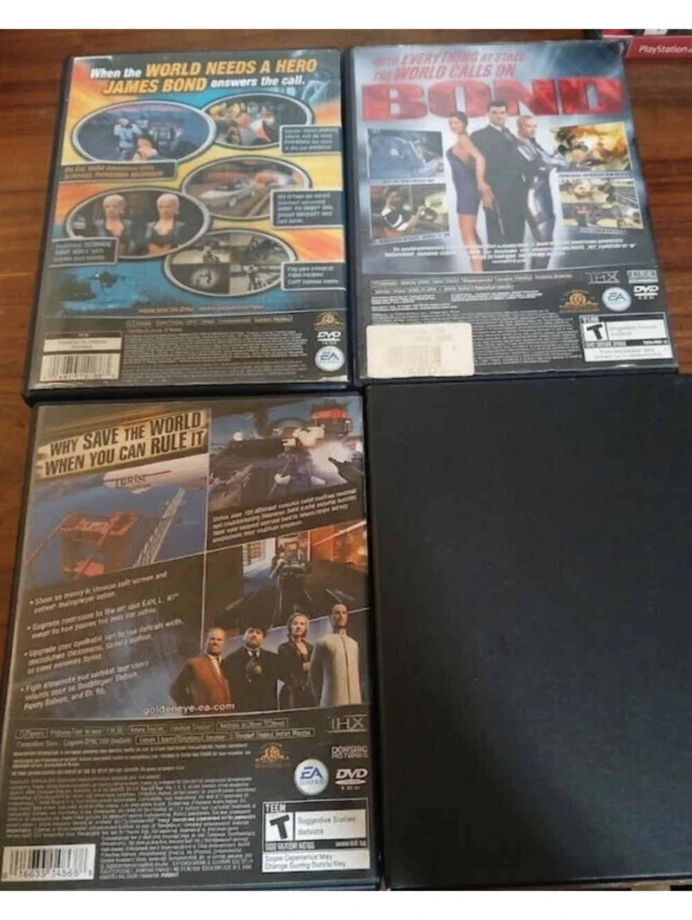 007 Quantum of Solace, Everything Or Nothing, Agent Under Fire & Rogue Agent